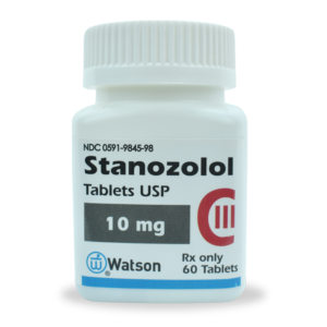 Stanozolol tablets bottle, 10 mg